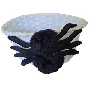 Plastic Spider Candy Basket